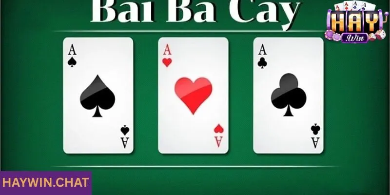 Hướng dẫn chơi game bài 3 cây tại Haywin